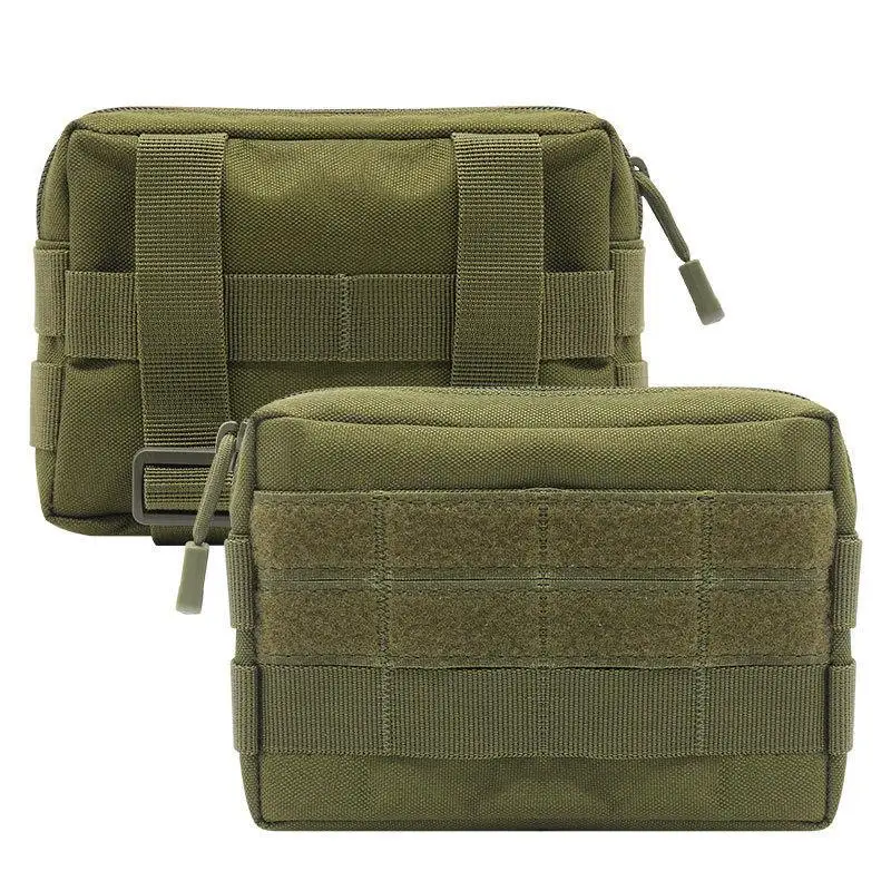 600D Pouch Tool Waist Bag Compact Utility Bag Outdoor Attachment Pack For Camping Hiking Daily Carry