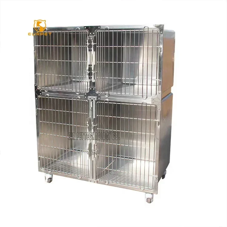 EUR PET Excellent Veterinary Clinic Cage High Quality Veterinary Cat Anti-scratch Cage Veterinary Cat Immobilize Cage