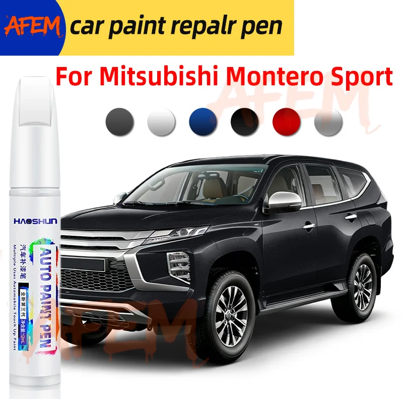 Car Paint Repair Pen for Mitsubishi Montero Sport - Black Scratch Fix Touch Up