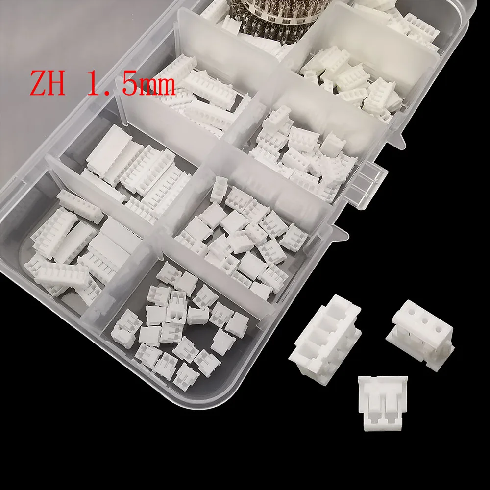 1 صندوق JST SH 1.0 مللي متر/1.25 مللي متر/GH 1.25/ZH 1.5 مللي متر الملعب 2 3 4 5 6 7 8 9 10 دبوس أنثى الإسكان دبوس رأس العقص موصل طرفي