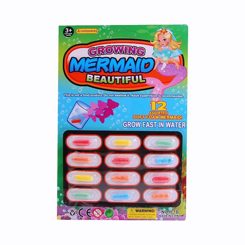 3/6pcsToy الأطفال تورم المياه كبسولة ديناصور المخلوقات البحرية الإبداعية رواية لغز لعبة الأطفال اللعب الفائدة زراعة