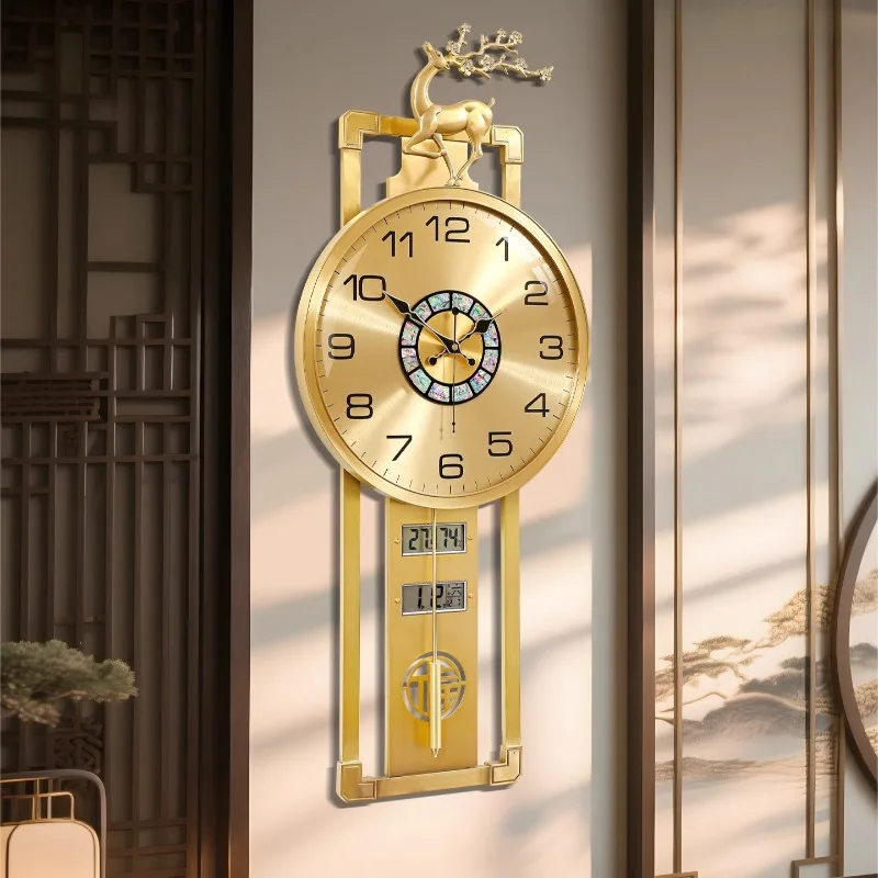 ساعة حائط أنيقة وفريدة من نوعها جمالية معلقة رقمية فاخرة ساعة حائط صناعية إيطالية Reloj De Pared Para Sala ملحقات منزلية