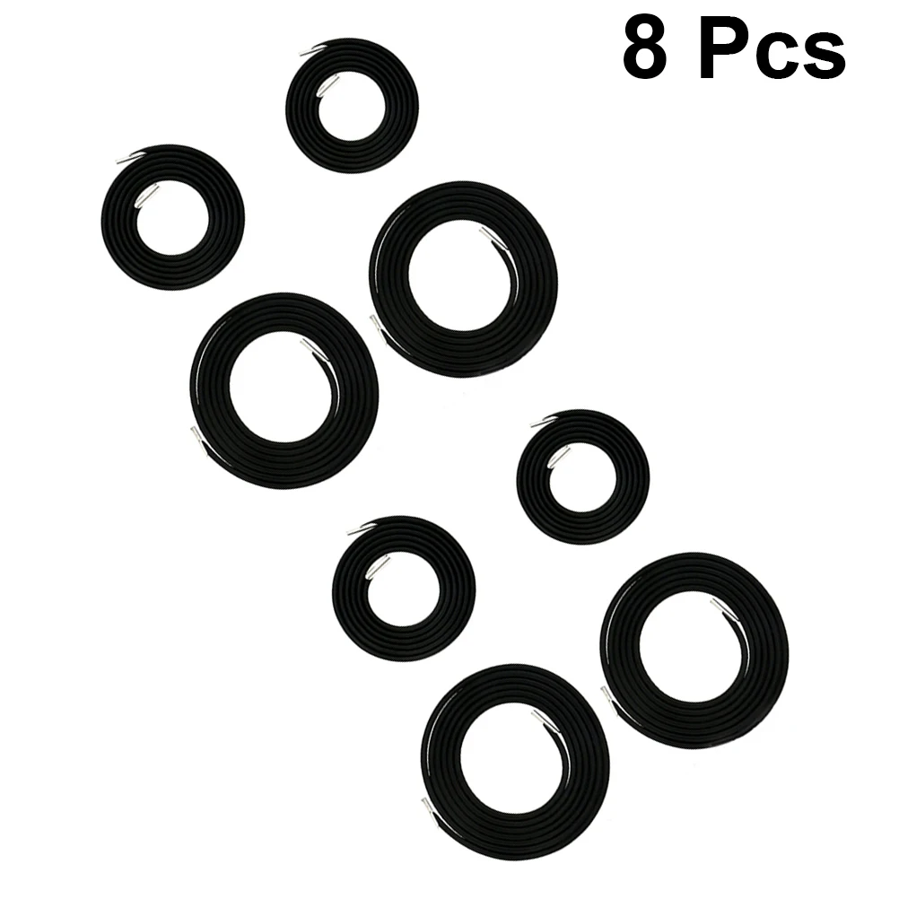 

8 Pcs Rope Accessories Set Chaise Longue Rubber Cord Lounges Recliner Chairs Elastic Durable Outdoor Beach Furniture