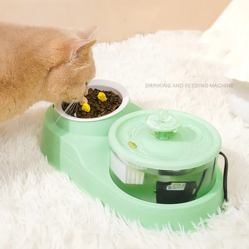 

Dog Water Fountains Automatic Pet Drinking Fountain Drinker For Cats Water Dispenser Feeding Feeder Water Bowls bebedero gato 1L