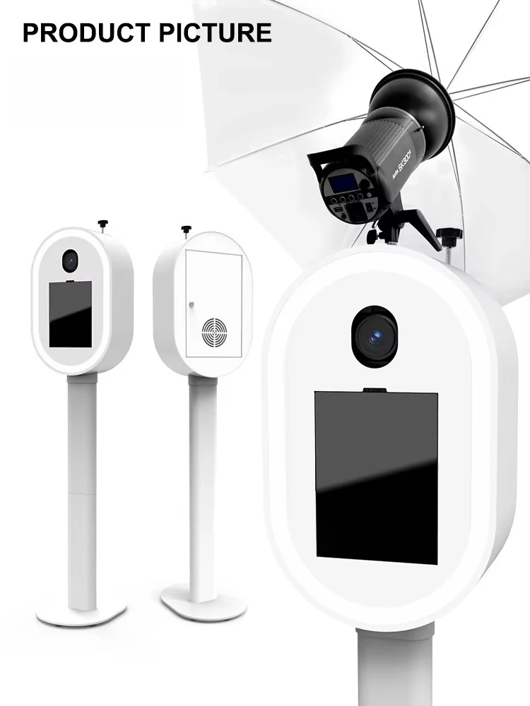 Professional Rover Mirror Photo Booth Selfie Portable Photo Booth Housing Stand Booth 12.9 Flight Ca