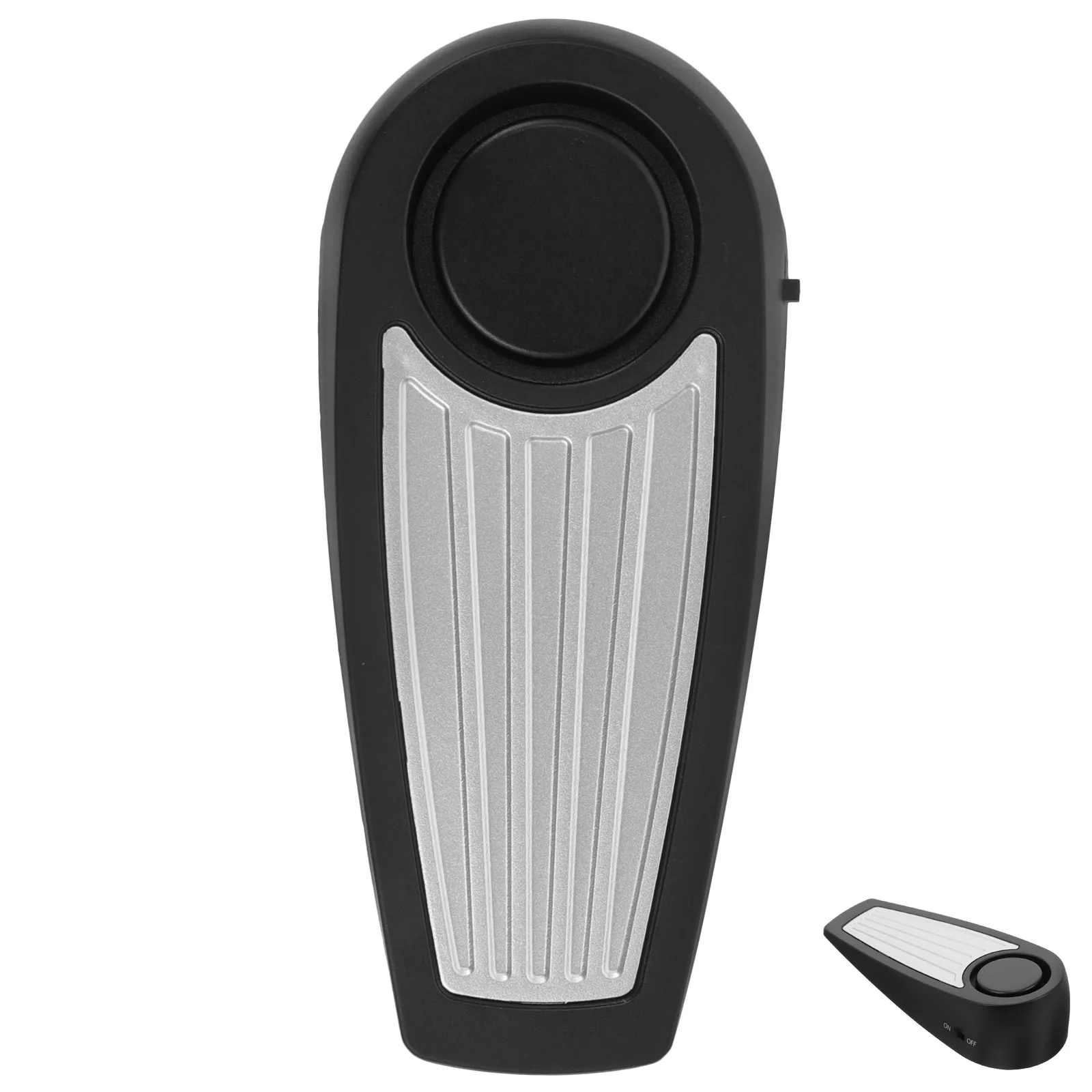 

s Door Alarm Vibration Security Door Stopper Sensing Black Color Anti Theft Security for Home Travel Outdoor Use