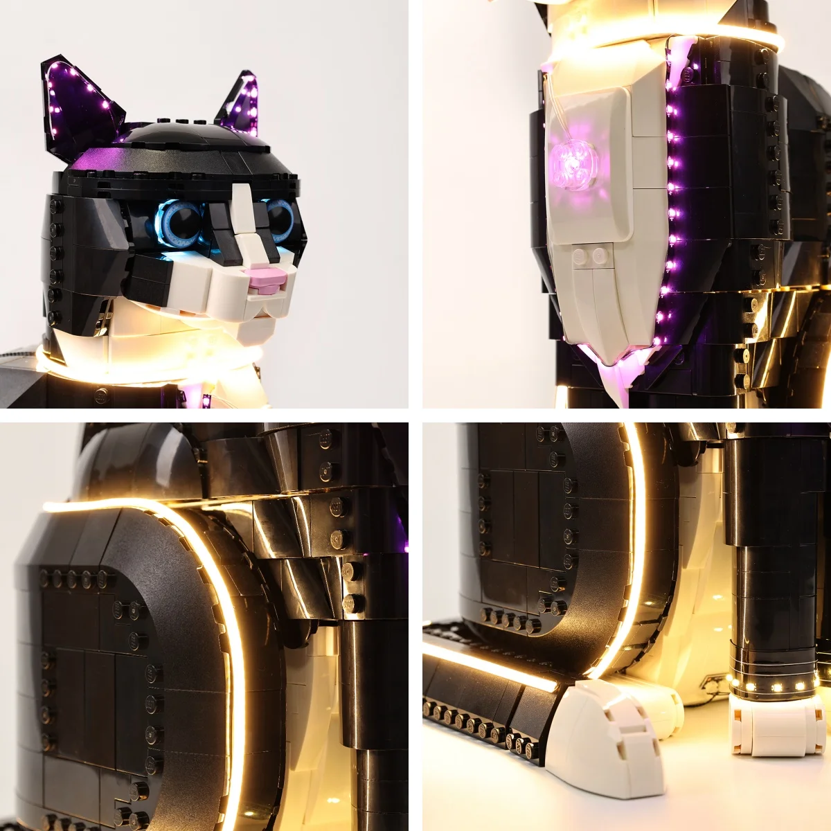 EASYLITE LED-Lichtset für Tuxedo Cat 21349, Bausteine, Spielzeug, Lampenset (Modell nicht im Lieferumfang enthalten)