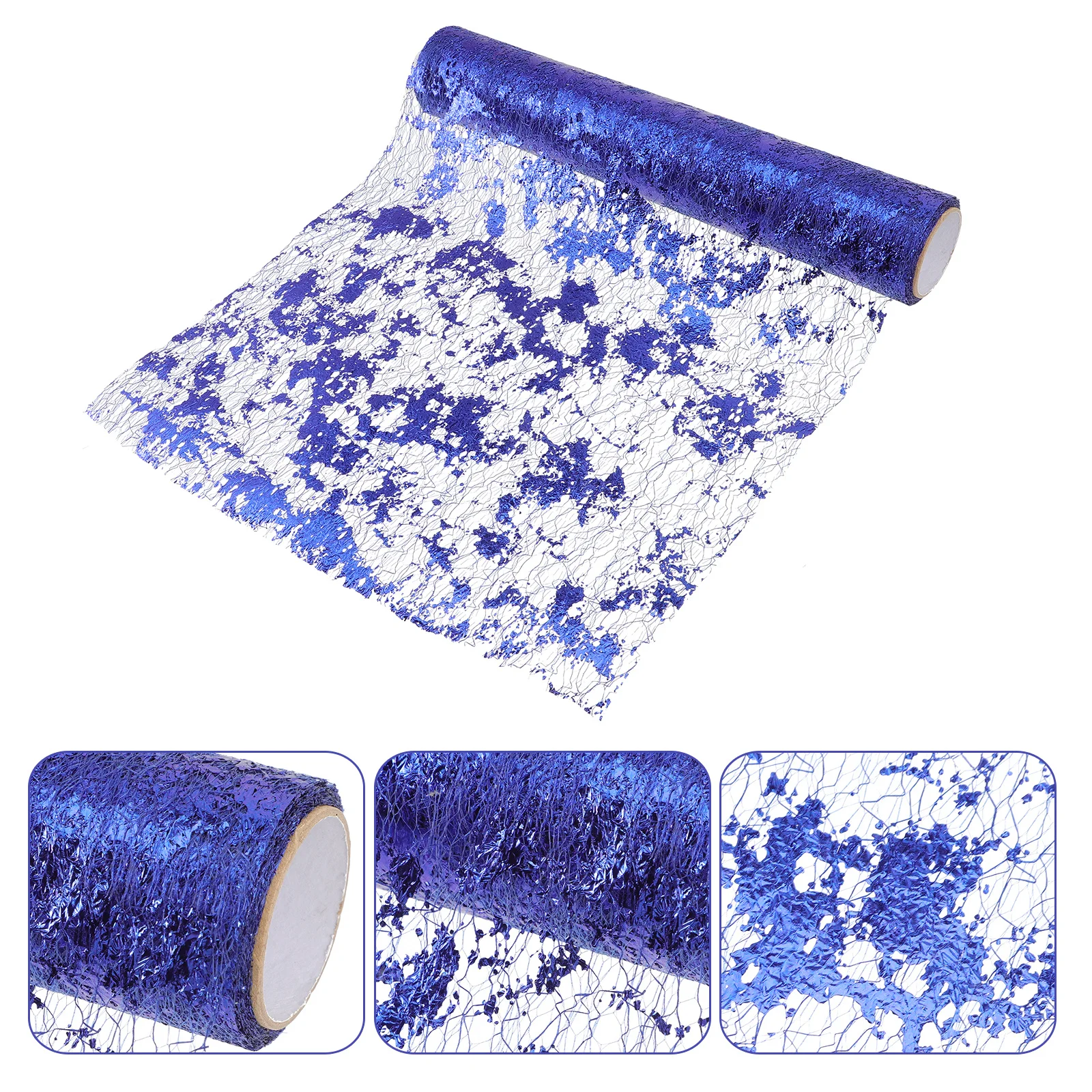 

Elegant Table Runner Thin Sheer Fabric Decorative for Dining Table Home Wedding Party Polyester Wear-Resistant Household Desk