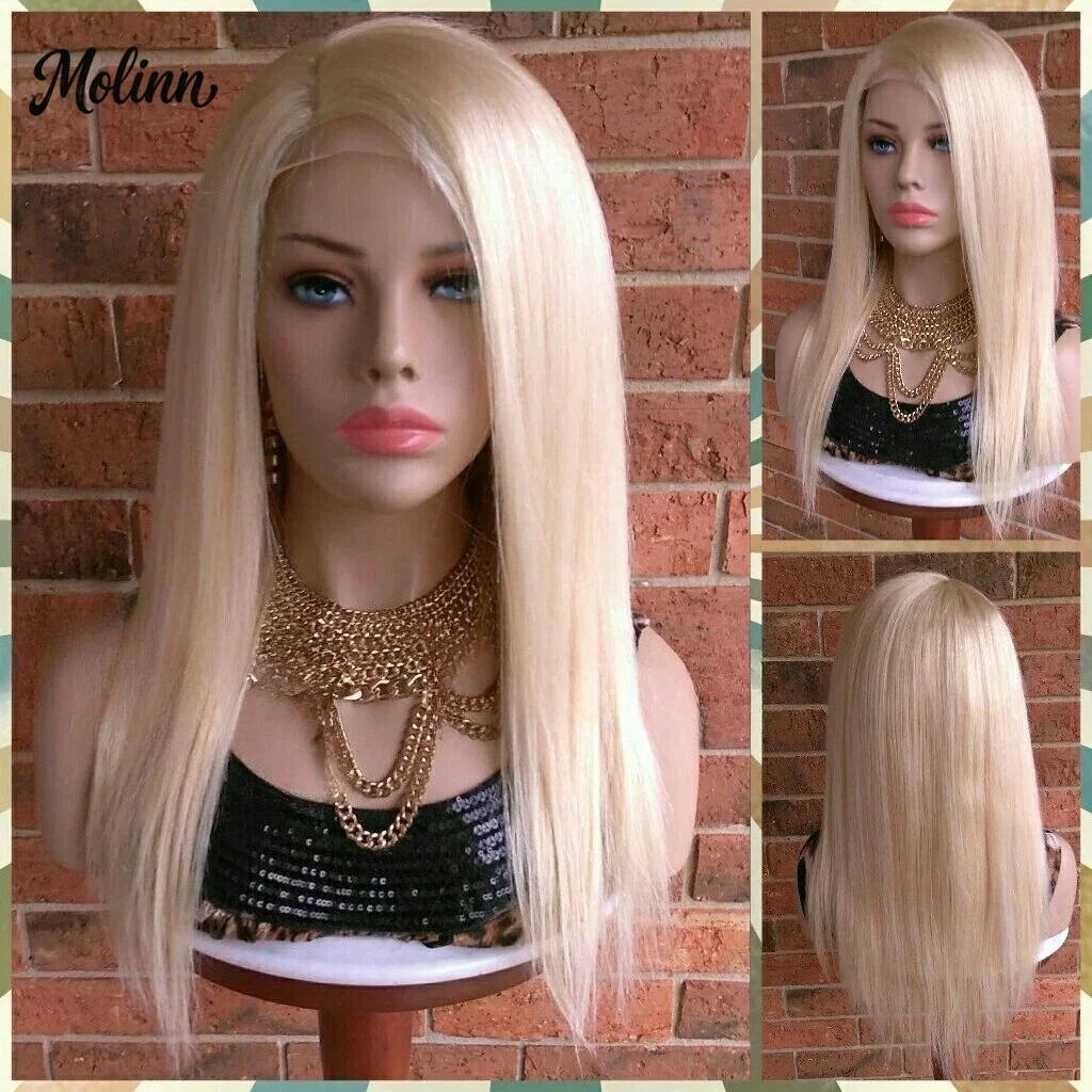 13X4 HD Chocolate Brown Wig Straight Lace Frontal Wig Pre Plucked Glueless Heat Resistant Synthetic Gift, Party and Holiday Use