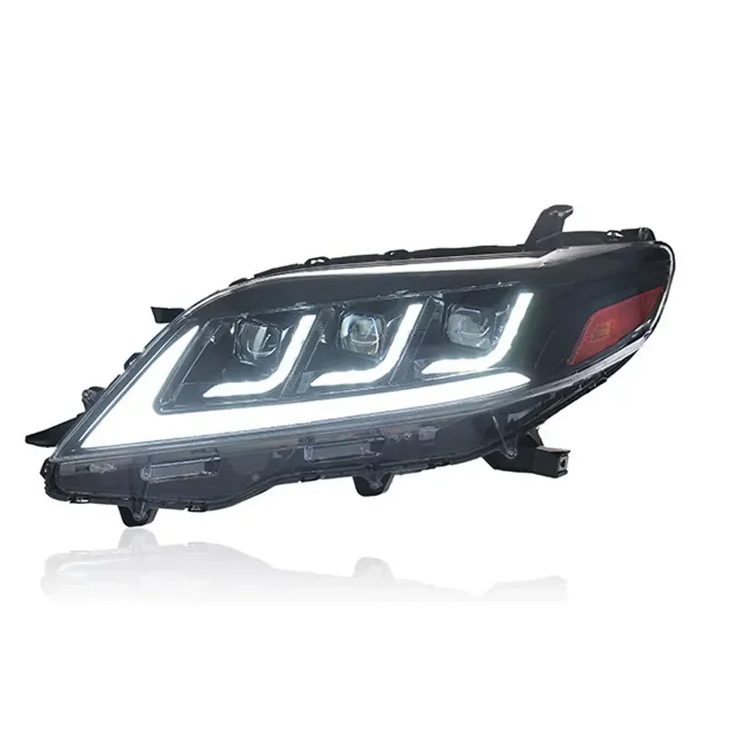 LED Headlight Assembly for Toyota Sienna 2011-2020 Headlight Plug and Play with LED DRL Dynamic Turning Front Head Lights