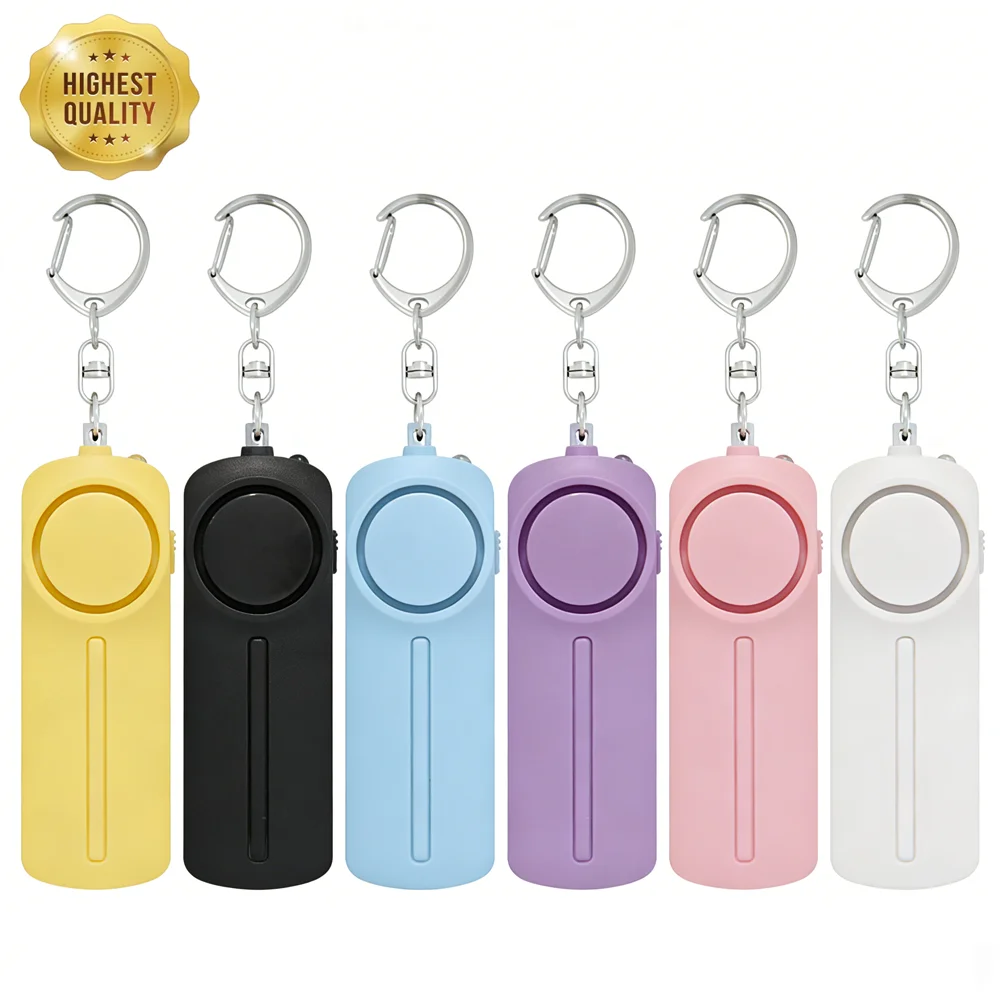 130DB Protect Alert Personal Defense Siren Anti-attack Security For Children Girl Older Women Carrying Loud Panic Alarm