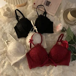 Sexy Bralette Lace Bra Women Underwire Push Up Bra Plus Size Sexy Bras For Women Lingerie Intimates Brassiere Bh Soutien Gorge