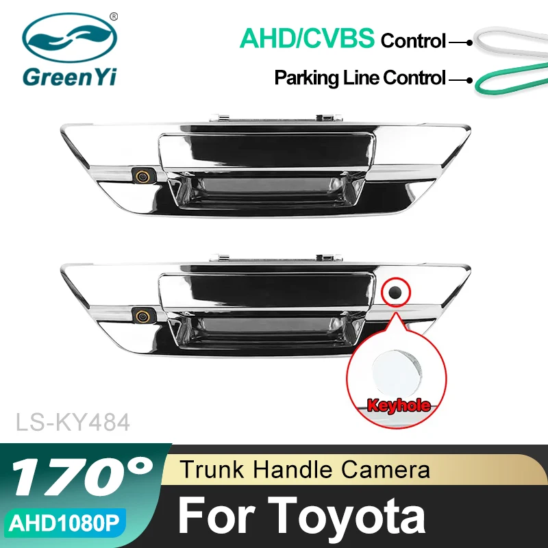 

GreenYi Pickup Truck Automobile Rear View Camera for Toyota Hilux Revo 2015 2016 2017 2018 2019 2020 2021 Car Reversing Parking