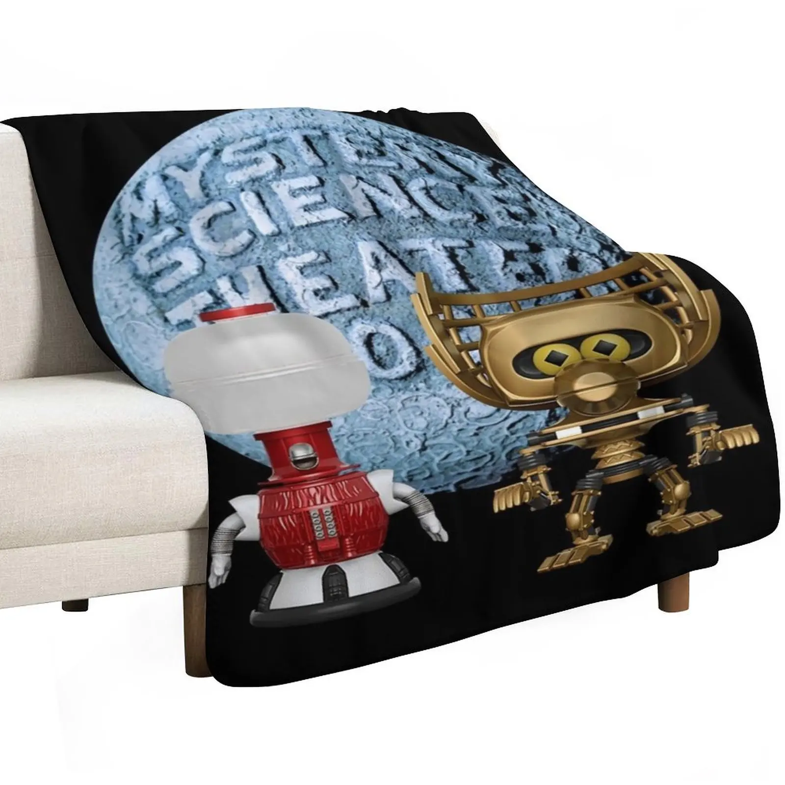 Mst3k Mystery Science Theater 3000 Throw Blanket Plaid Softest Sofa warm for winter Bed linens Luxury Brand Blankets