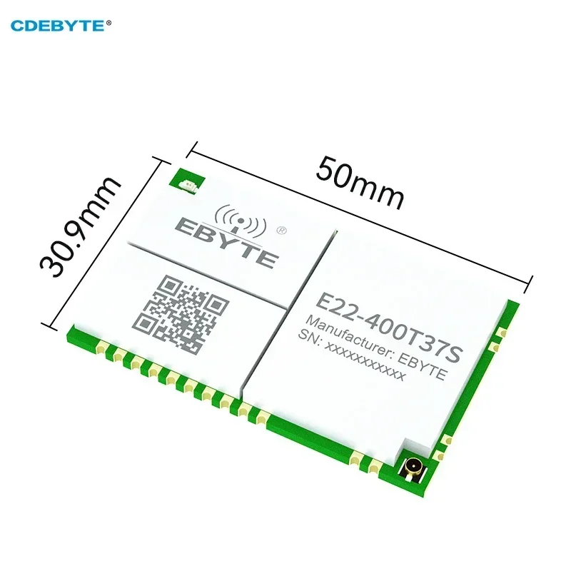 LoRa Wireless Module 433/470MHz E22-400T37S 5W IPEX/Stamp Hole Relay Network RSSI LBT Long Distance 25KM