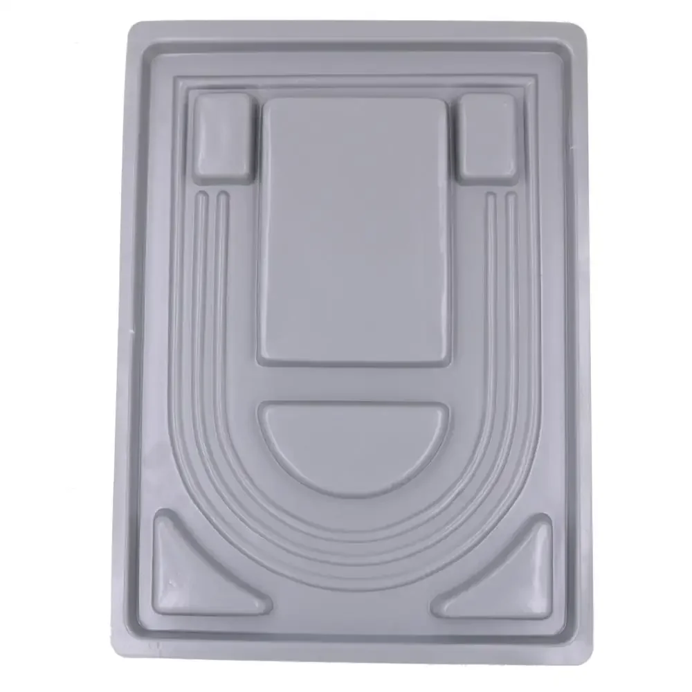 24*32cm ビーズデザイン、ビーズボードとグレーのフロック、蓋付き