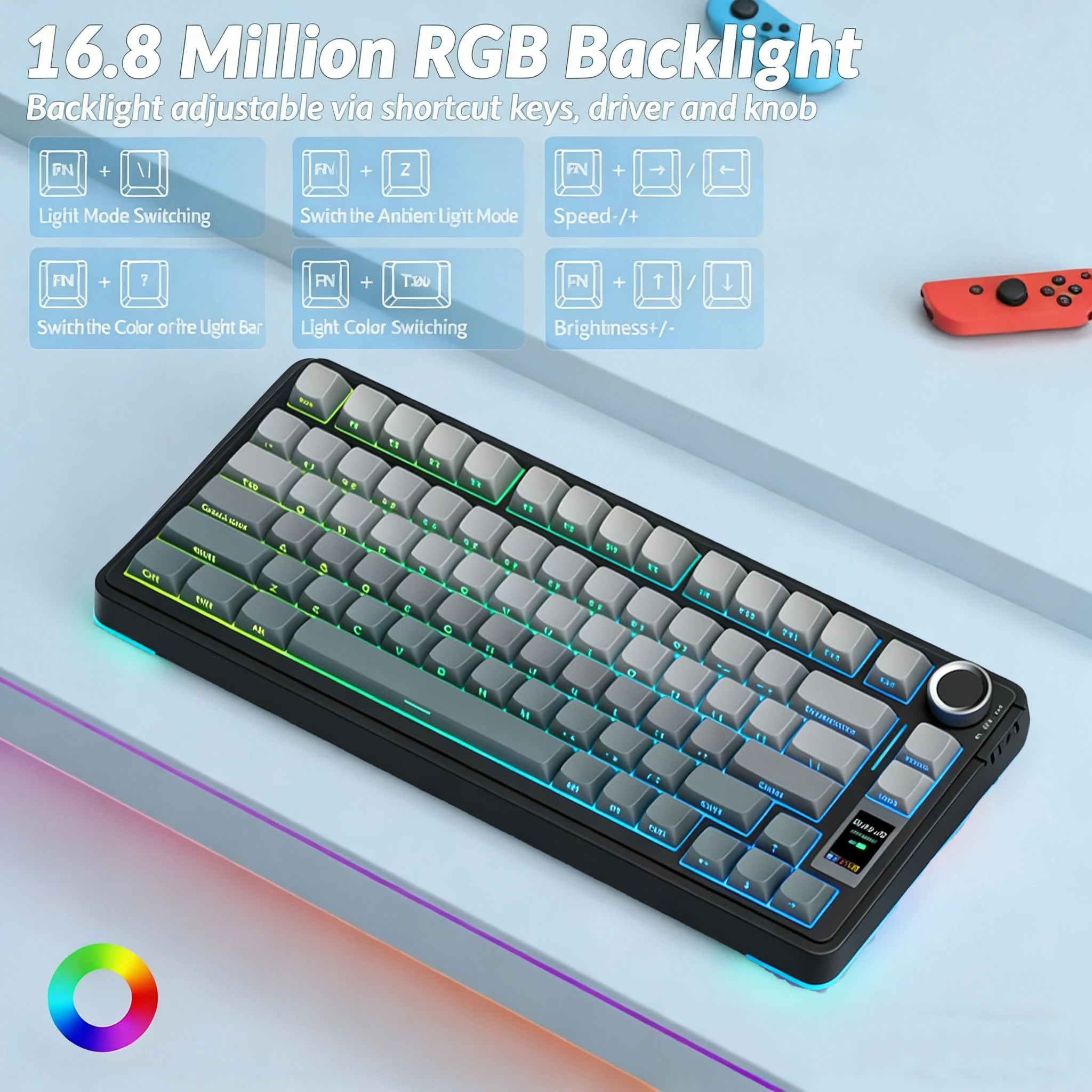Механическая клавиатура AULA S – обзор и цена Gaming Keyboard Ergonomic