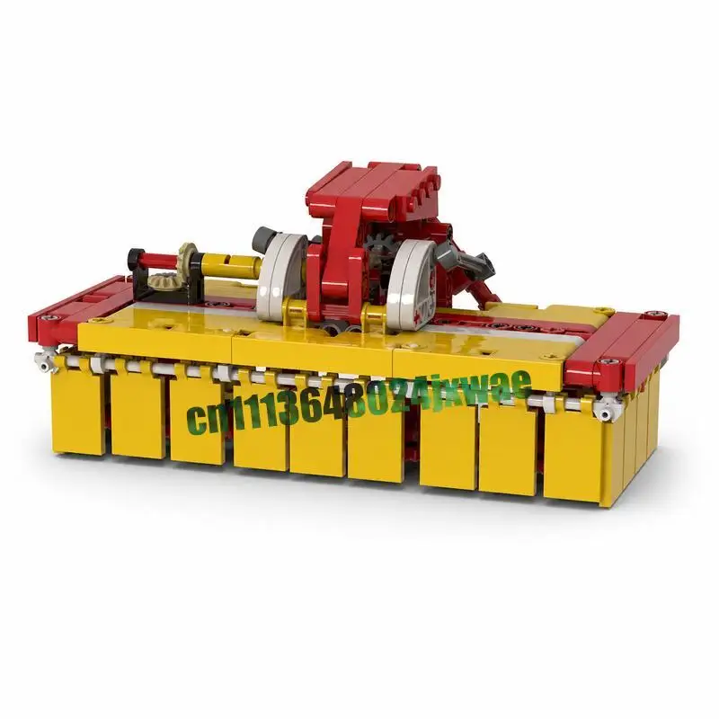 

NEW 243PCS Front Mower Agricultural Equipment MOC Building Blocks DIY Creative Assembly Farm Machine Model Toy Educational Gift