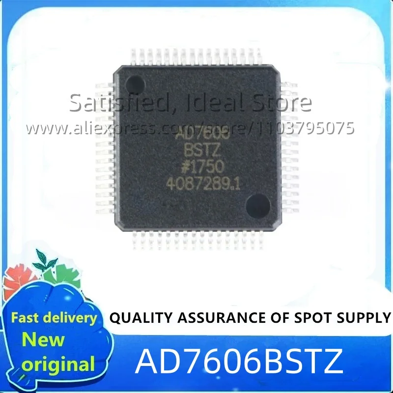 5PCS/LOT AD7606 AD7606BSTZ AD7606BST LQFP-64 100% New Spot stock
