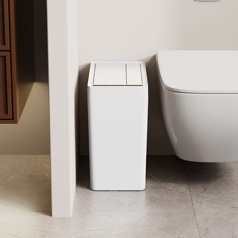 

10L Smart Sensor Trash Can with Lid 0.3S Quick Sensor Home Kitchen Living Room Bedroom Bathroom