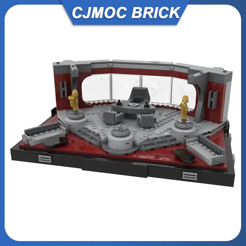 

623pcs Star Movie Senate Arrest Model MOC Building Blocks DIY Assemble Bricks Display Creative DIY Toys Xmas Gifts MOC-161488