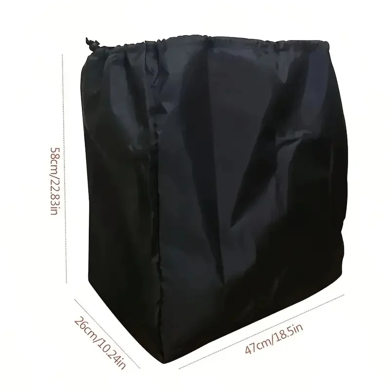 قطعة واحدة من حقيبة تخزين عربة الأطفال المصنوعة من البوليستر المتين، مثالية لعربات المظلة، متوافقة مع المشي لمسافات طويلة، ملحقات عربة الأطفال