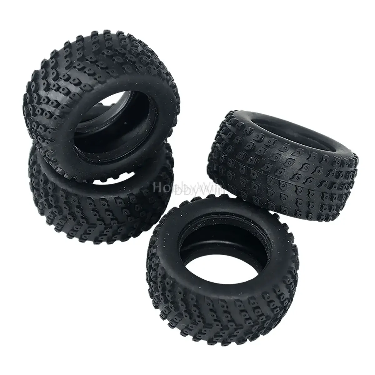 HBX part 24027 Truggy Tires (V- tread) 4pcs for Haiboxing 1/24 Scale RC Truggy 2078