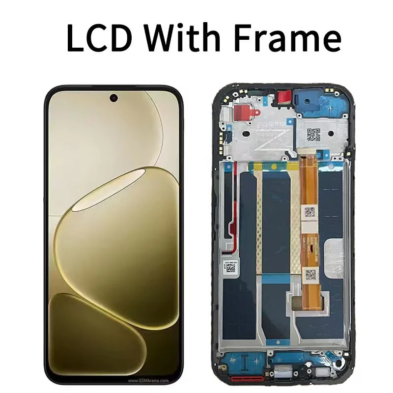 Ekran wyświetlacza A6 do Oppo A6 4G LCD CPH2817, ekran dotykowy z digitizerem do OPPO A6 5G CPH2831, zamiennik LCD PLT120 — zdjęcie produktu 4