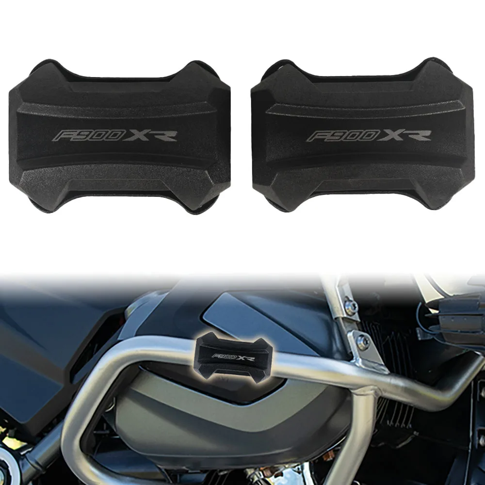 25mm Crash Bar Bumper Protector Decorative Block For BMW F900XR F900 XR F 900XR Motorcycle Engine Guard 