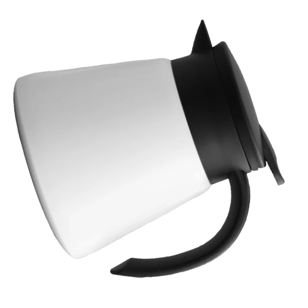 

650Ml Thermal Insulated Pot 304 Stainless Steel Double Layer Vacuum Bottle Home Office Travel Use Anti Leak White