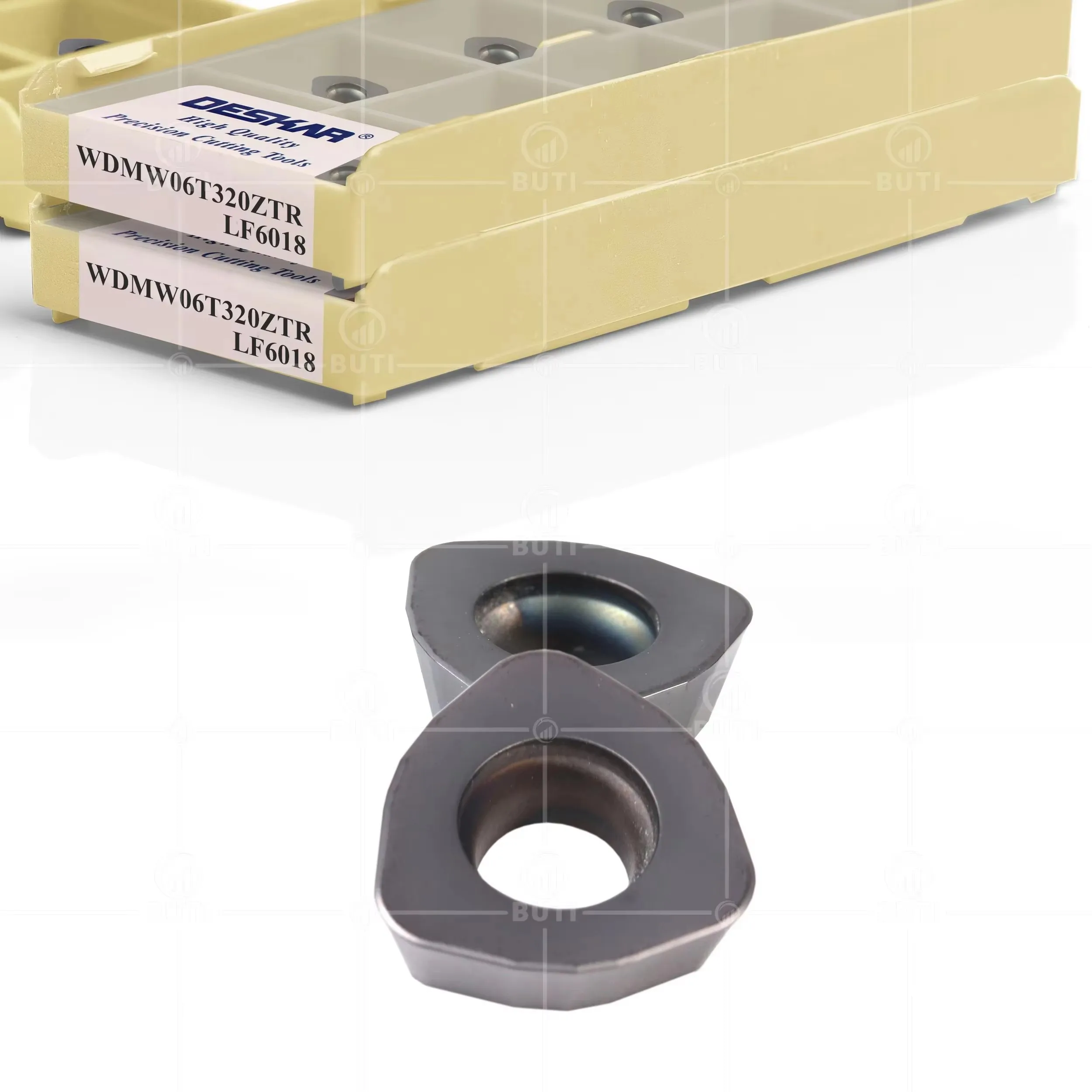 DESKAR 100% الأصلي WDMW06T320ZTR LF6018 التحكم العددي مخرطة أداة كربيد إدراج طحن شفرة أدوات القطع جزء المواد