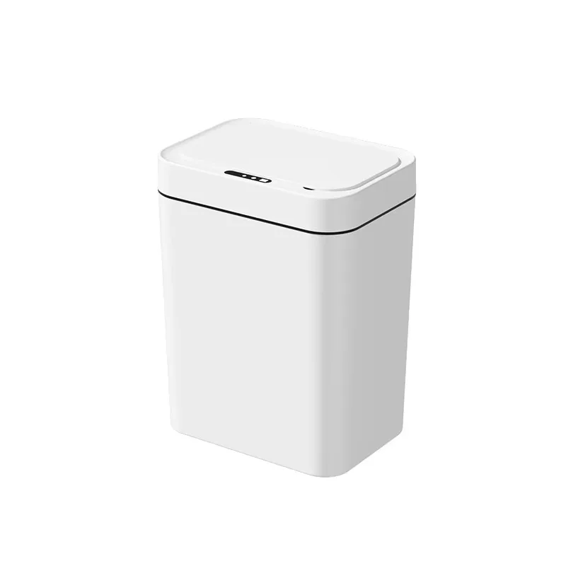 High-quality rechargeable smart sensor trash can with AA battery, suitable for indoor and outdoor