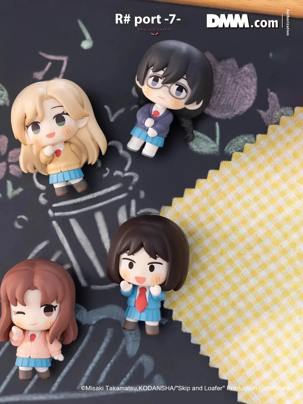 Oryginalne figurki Gong Skip i Loafer z serii Mini, Blind Box, Kawaii Mystery Box, figurki anime, dekoracja pokoju, kolekcja, prezenty urodzinowe dla dzieci.