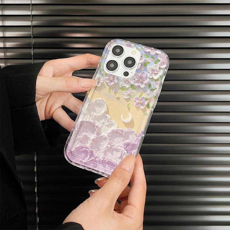 J3384 Fall Prevention Cushion Type For Samsung Galaxy A14 A34 A54 A52 A51 A72 A73 A12 A32 A23 A42 Case DIY Soft TPU Cover