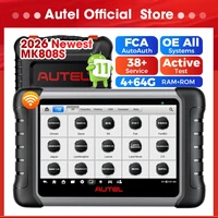 Herramientas de diagnóstico Autel MK808S diagnóstico de coche Control bidireccional escáner automotriz IMMO codificación de llave PK MX808S MK808BT PRO