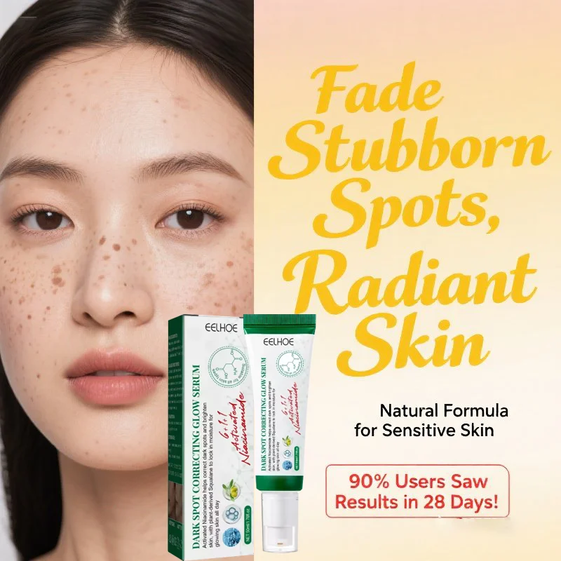 

Dark Spot serum Fades Sunspots Brightens Dull Skin Nourishes skin Reduces Melanin Minimizes freckle for men and women