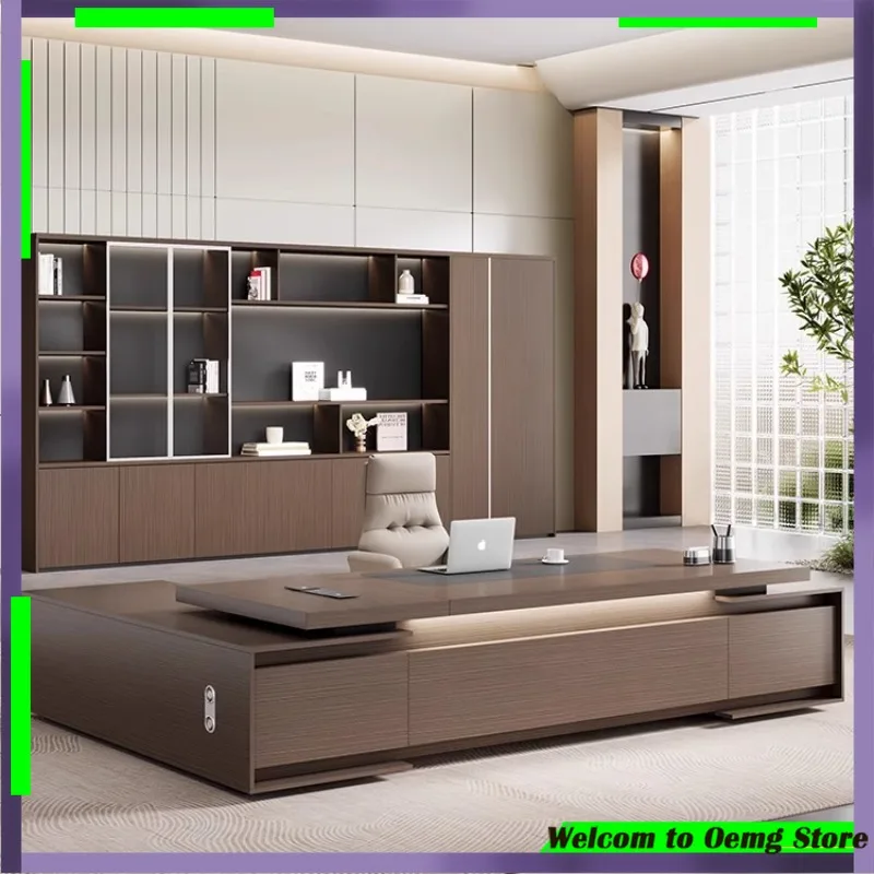 Elegant Standing Corner Desk European Craftsmanship Modern Office Furniture Escritorios De Ordenador Enhance Your Workspace