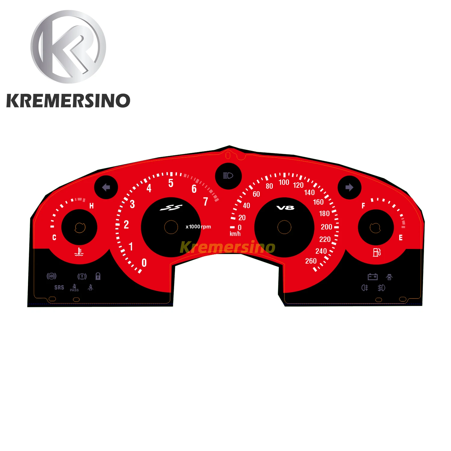 Dashboard Sticker Instrument Panel Trim Sticker For 09GM Holden Chevrolet SS Dashboard Layer Sticker