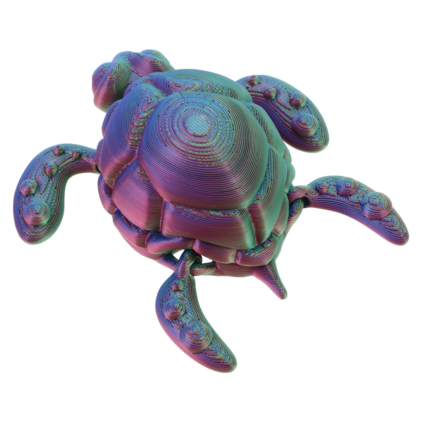 Dier 3D Schildpad Model Speelgoed Miniatuur Beeldjes Plastic Zee Standbeeld Simulatie Versiering