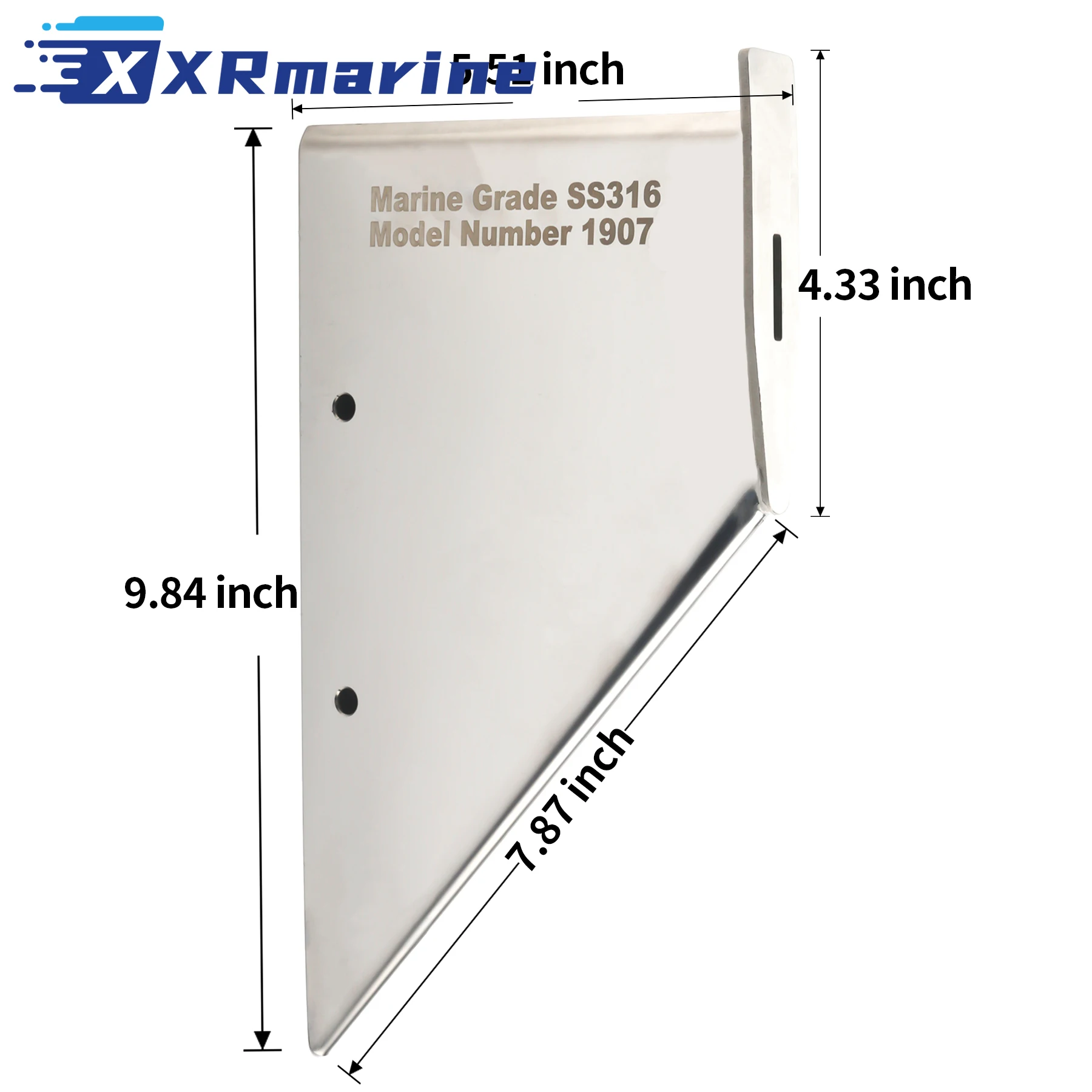 27021 Skeg Guard Protector for Mercury Mercuriser Alpha 1 1985-1990 image 5