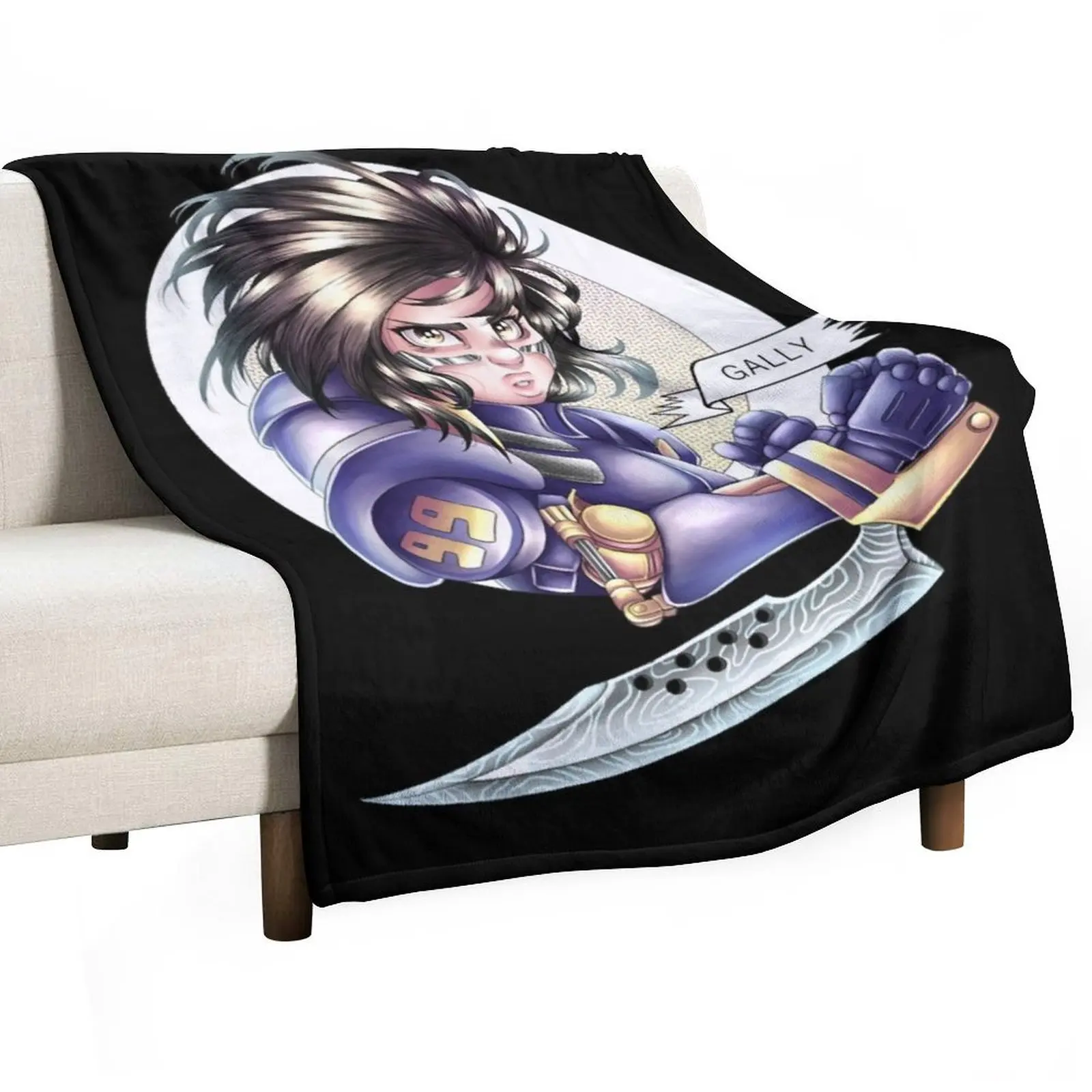 Mens My Favorite Motorball Alita Funny Graphic Gifts Throw Blanket Quilt Thermals For Travel Cute Decorative Sofas Thin Blankets