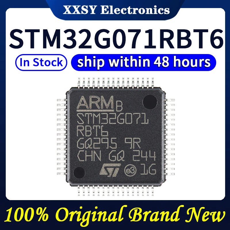 STM32G071RBT6 أصلي عالي الجودة STM32G071GBU6 STM32G071CBT6 STM32G071CBU6 STM32G071CBU6 STM32G071C8T6 ، جديد