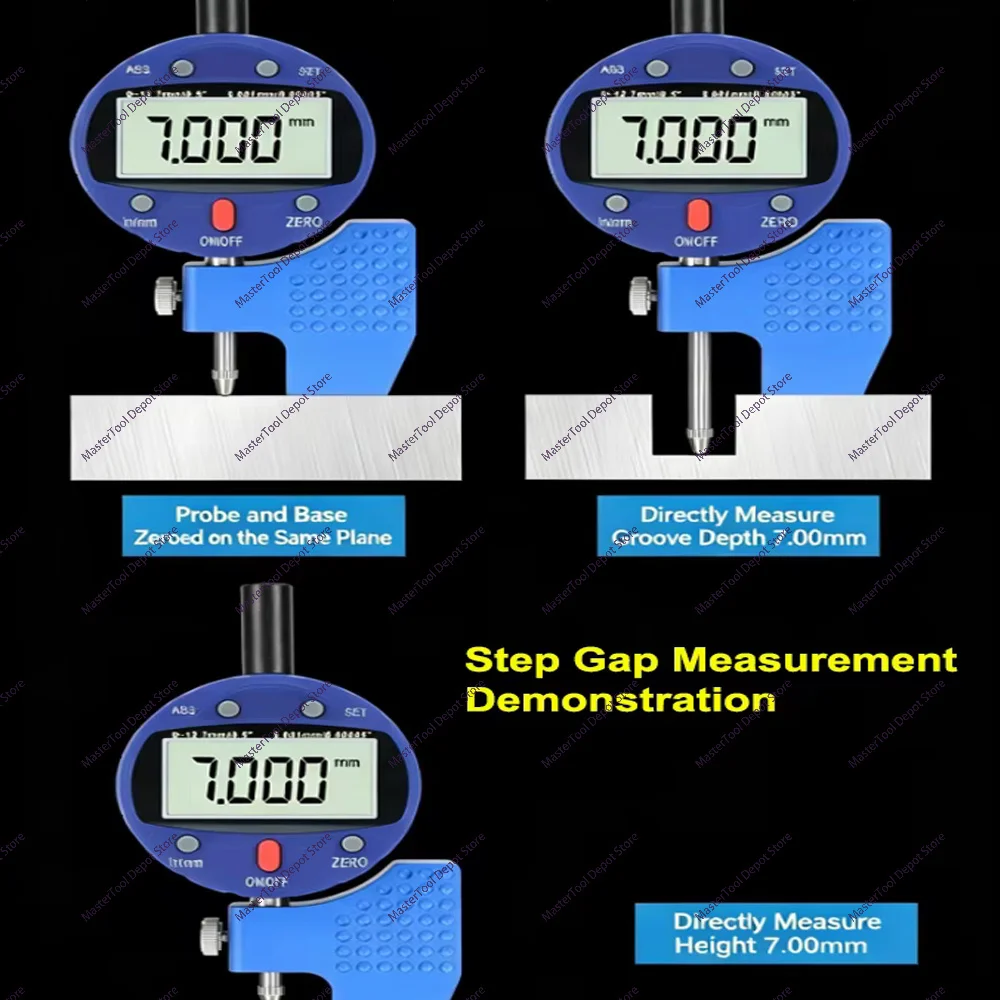 Digital Step Gauge Digital Surface Gauge Automotive Sheet Metal, Mold & Workpiece Step / Flush / Height Difference Measurement