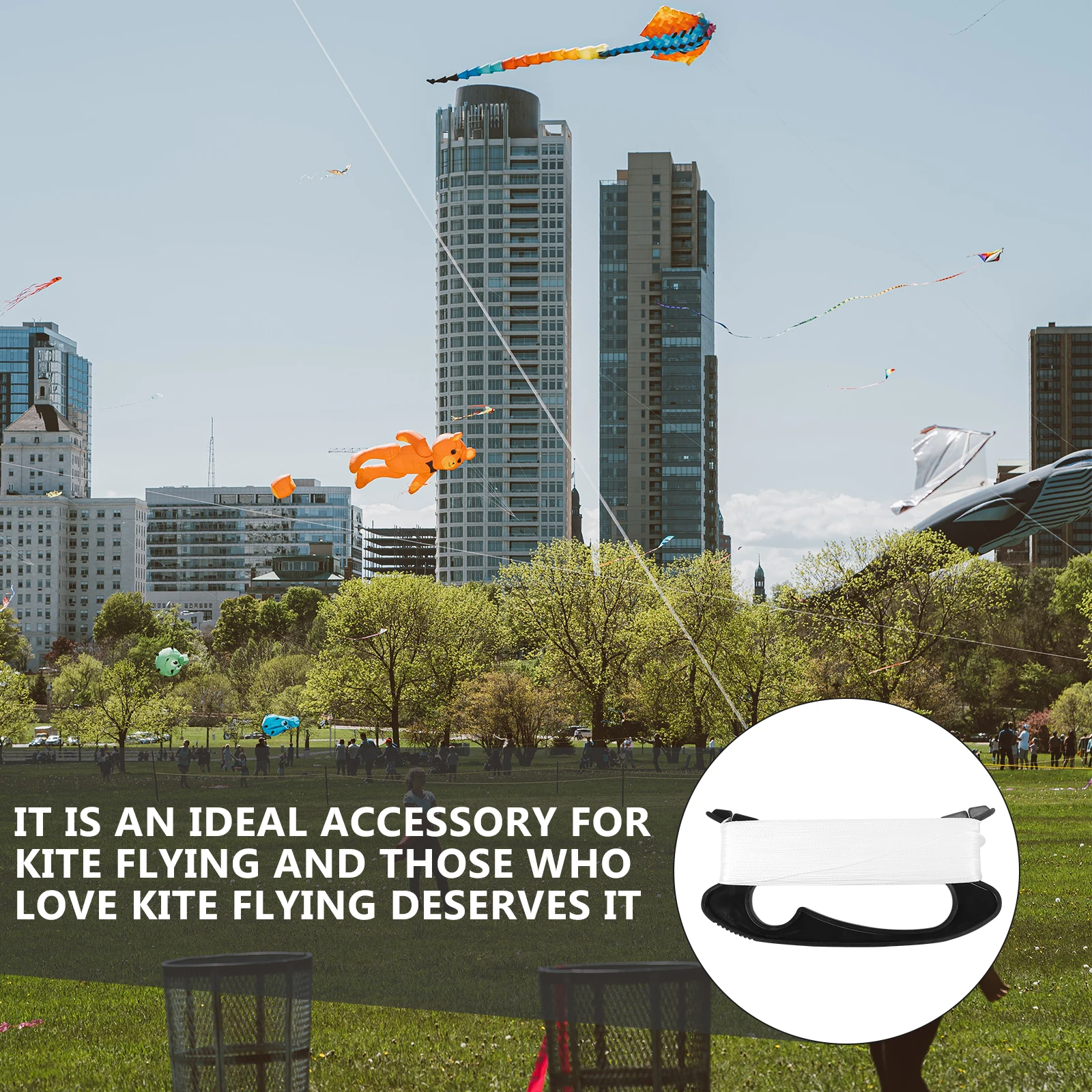 3 قطعة 100 متر لف المجلس مع خط طائرة ورقية سلسلة نايلون قوية خفيفة الوزن بكرة بلاستيكية في الهواء الطلق تحلق الرياضة والعتاد