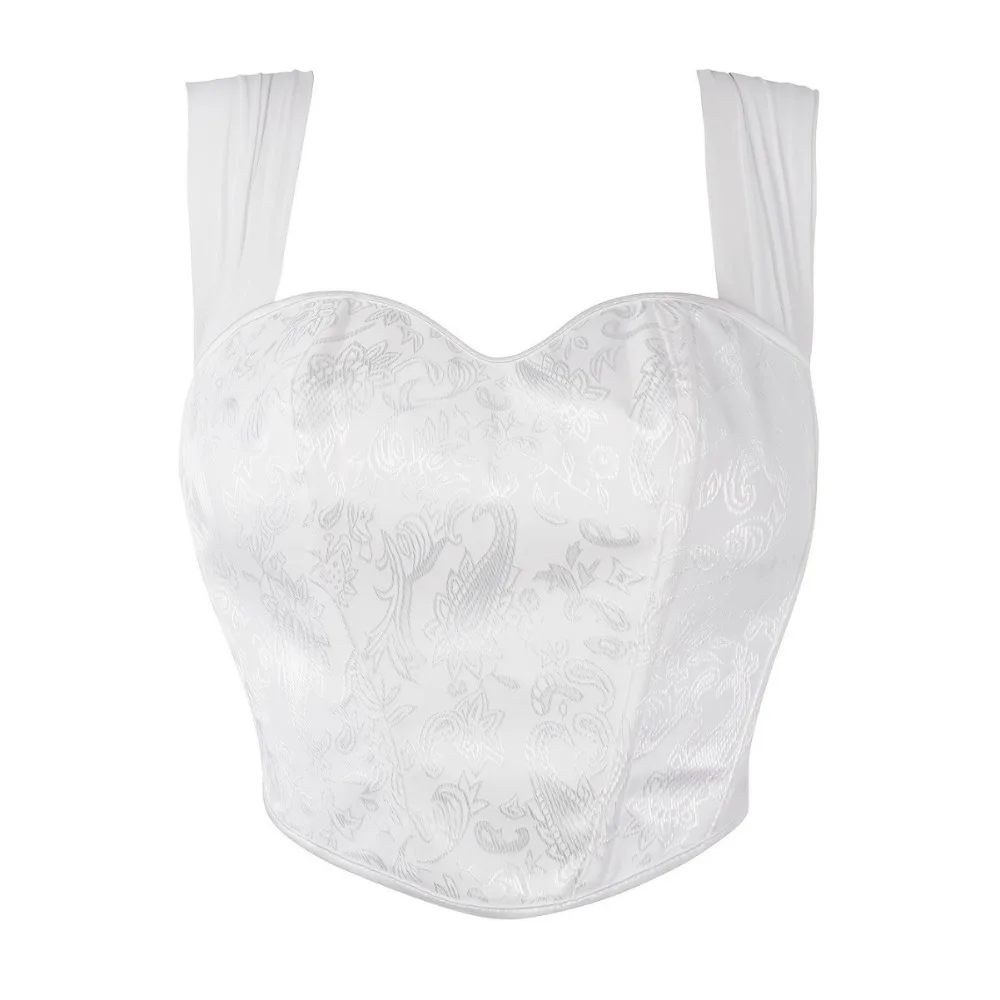 

Sexy Corset Women Fishbone Bodycon Tops Back Adjustable Lace up Tanks New Lady Corsets Bustiers Vest