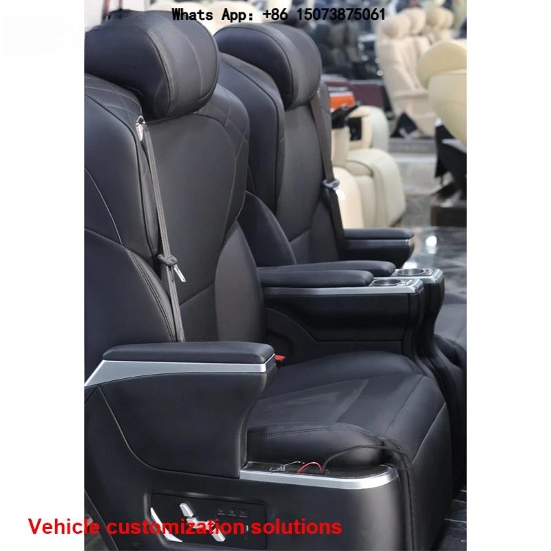 Multi-Functional Luxury Waterproof Aero Seat Electric Backrest Leather Cloth Car Seat Adjustable Angle Customized Color Logo