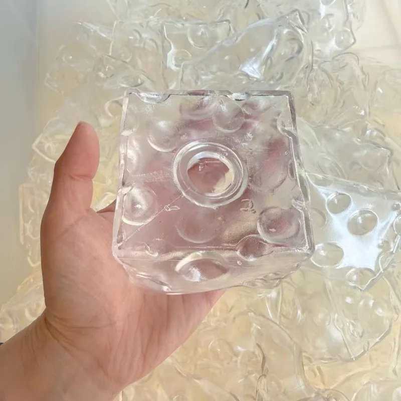 

DIY hand-made transparent cheese hollow ball shell simulation cheese modeling shell slow rebound decompression toy