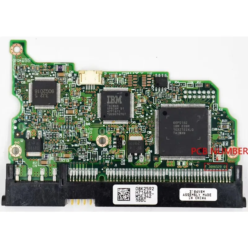 B F 36H6529 01/ B F  0A30364  01/ Hitachi hard disk circuit board /  66P5192 ,0A29177 S-ATA /  08K2592 0A29220