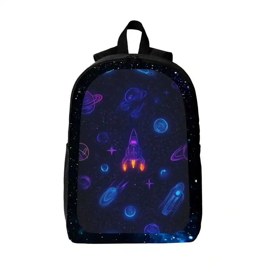 Galaxy Space Print Mens Backpack Large Capacity Waterproof Casual Computer Backpack For Adults