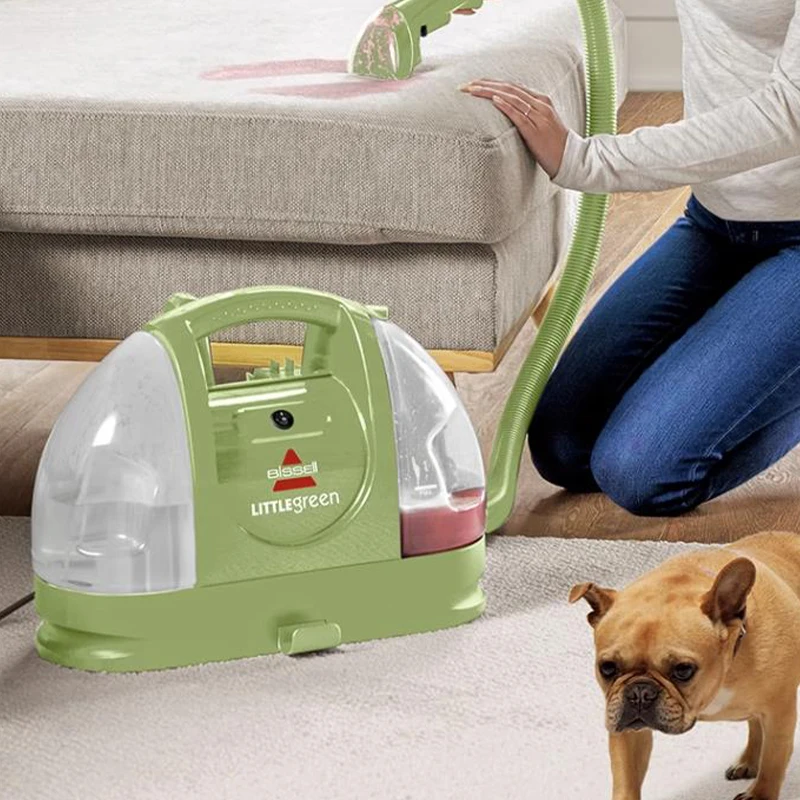 330W Little Green Multifunctional for HomePortable Carpet Cleaner Sofa Carpet Pet Removal And Stain Removal Vacuum Robot 9200Pa